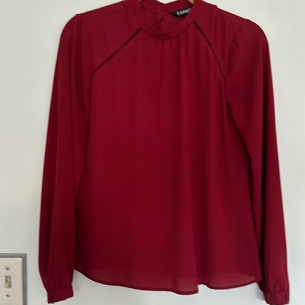 Express Ruby Red Top - image 1